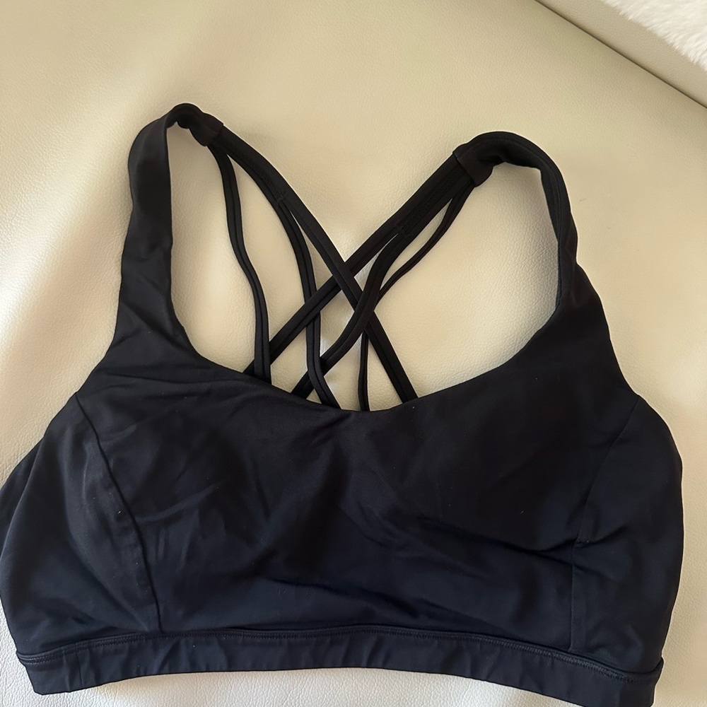 Lululemon Free to be Serene bra size 10- Black